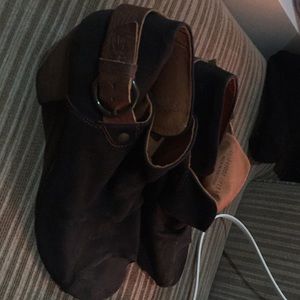 FLY London boot with buckle